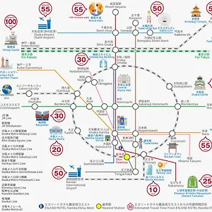 アパート Eslead Namba Ebisu West, 大阪市